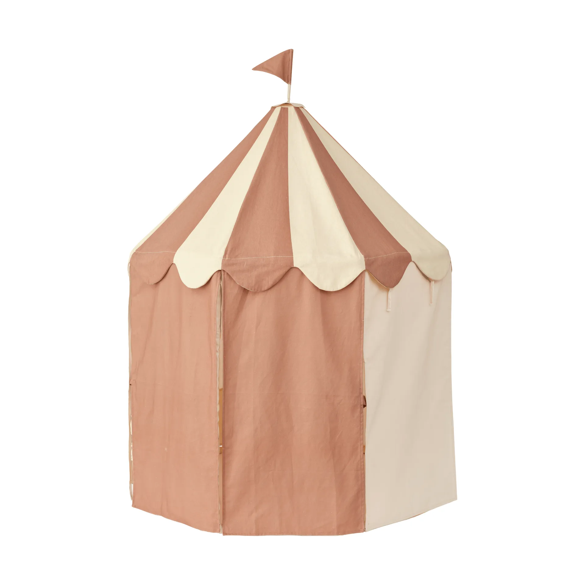 Kid's Base pavillontelt, Stribet brun Kid's Concept