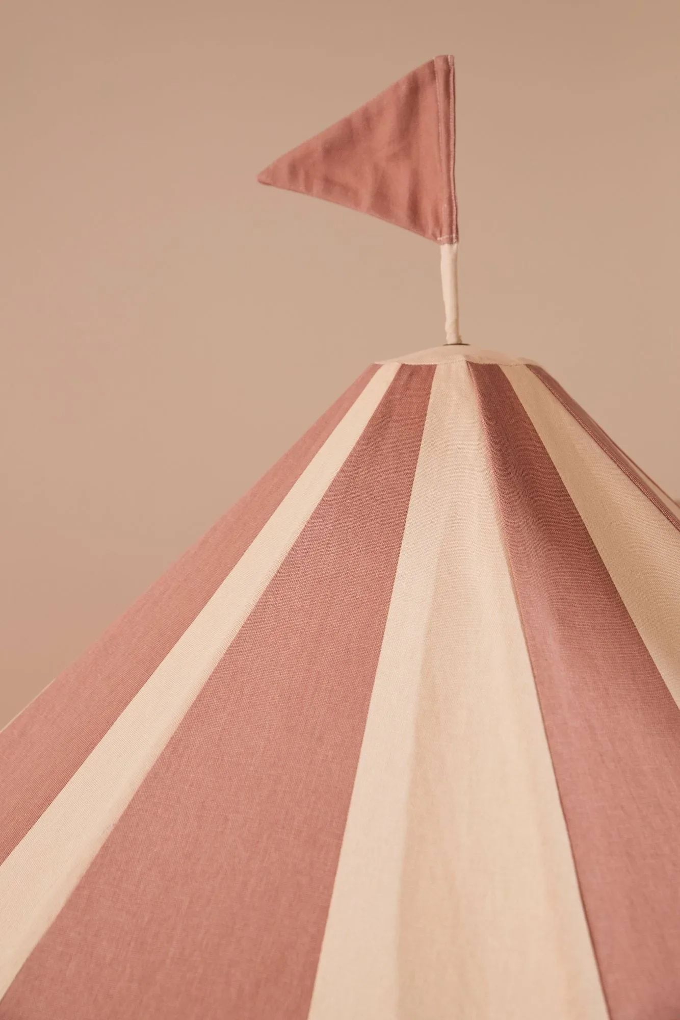 Kid's Base pavillontelt, Stribet brun Kid's Concept