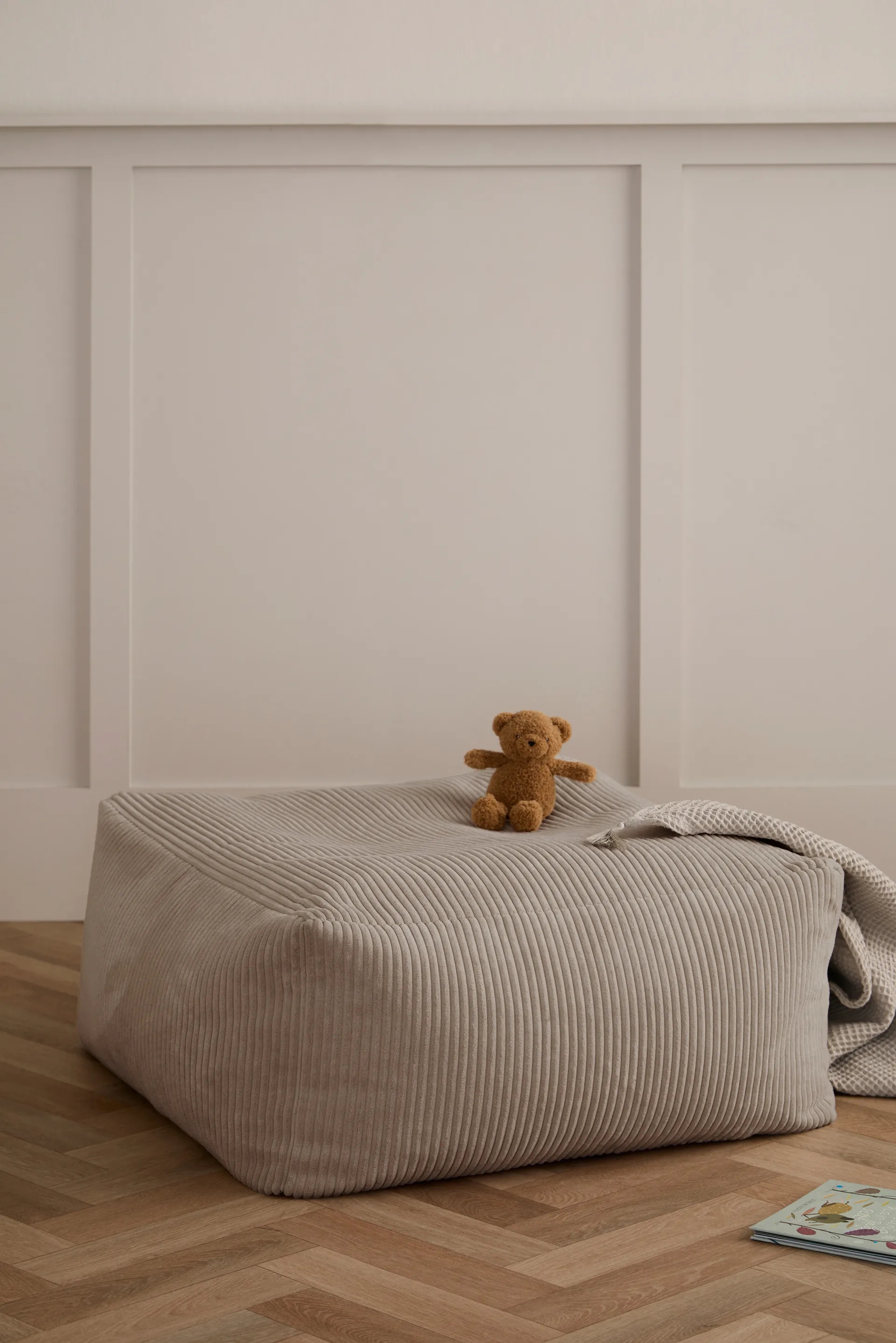 Kid's Base siddepuf 85x85x34 cm, Brun Kid's Concept