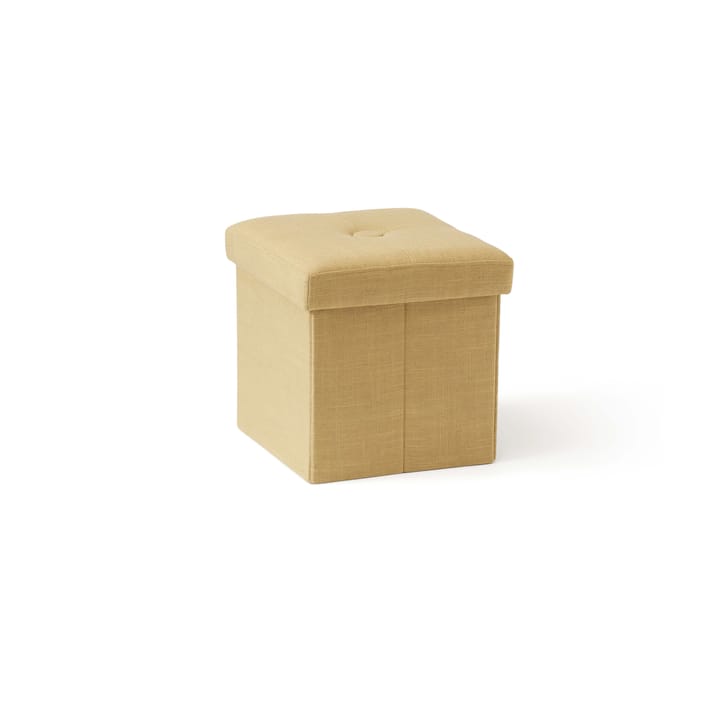 Kid's Base siddepuf med opbevaring, Gul Kid's Concept