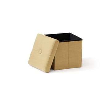 Kid's Base siddepuf med opbevaring - Gul - Kid's Concept
