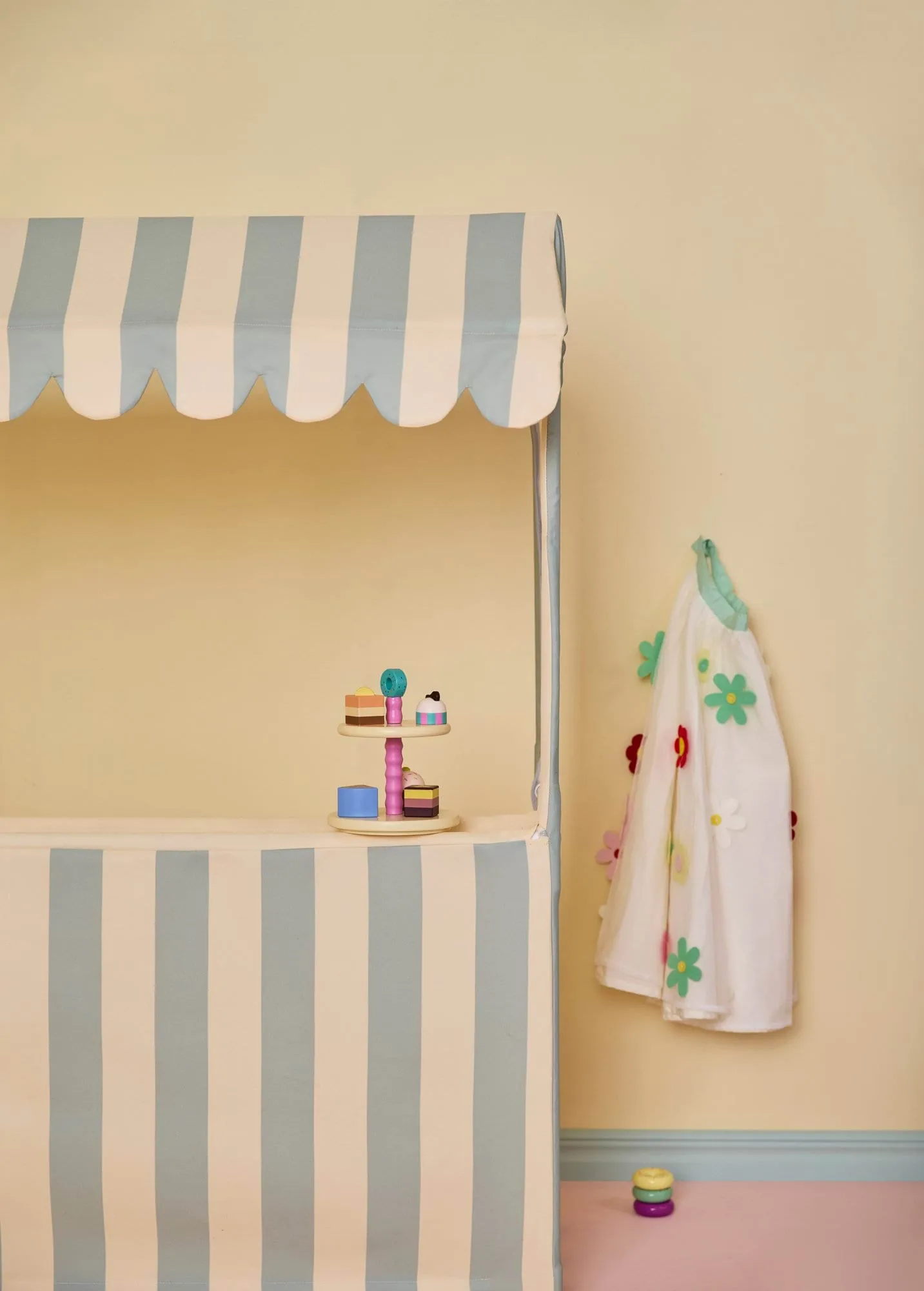 Kid's Concept markedsbod, Grønblå Kid's Concept