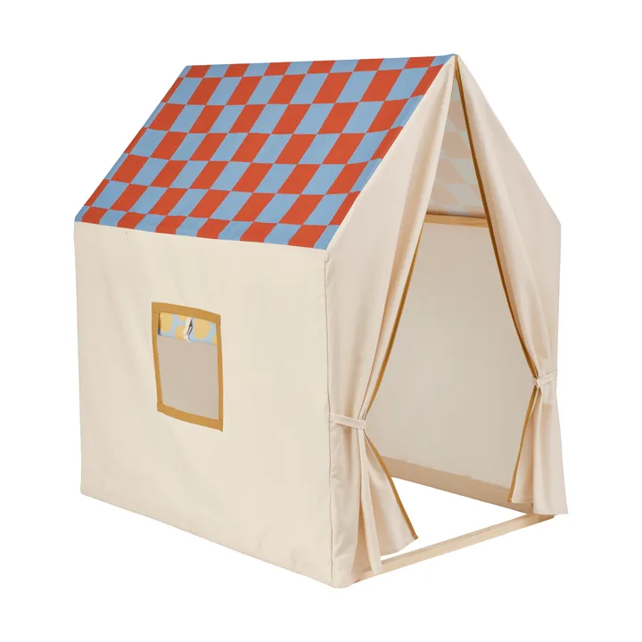 Legehustelt, 110x80x124 cm - Dunblå tern - Kid's Concept