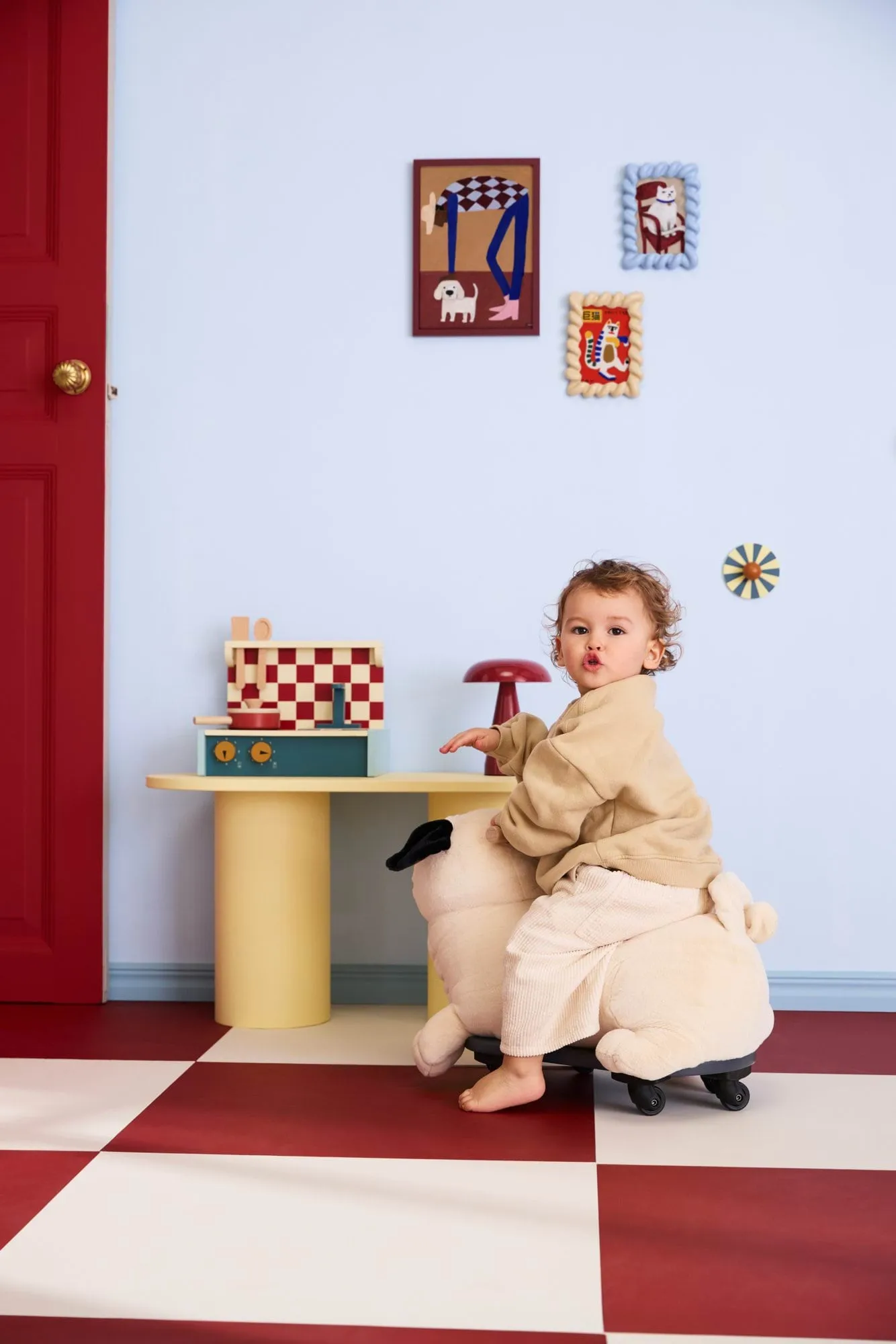 Legetøj til åkebakke, Mopsen Peg Kid's Concept