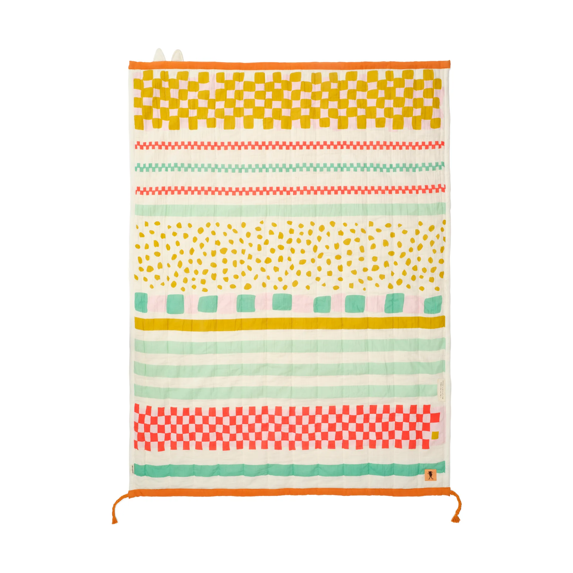 Pippi plaid 130×170 cm, Flerfarvet Kid's Concept