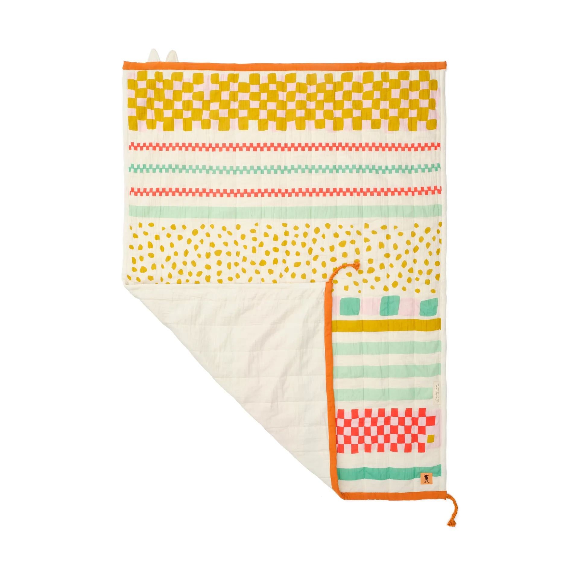 Pippi plaid 130×170 cm, Flerfarvet Kid's Concept