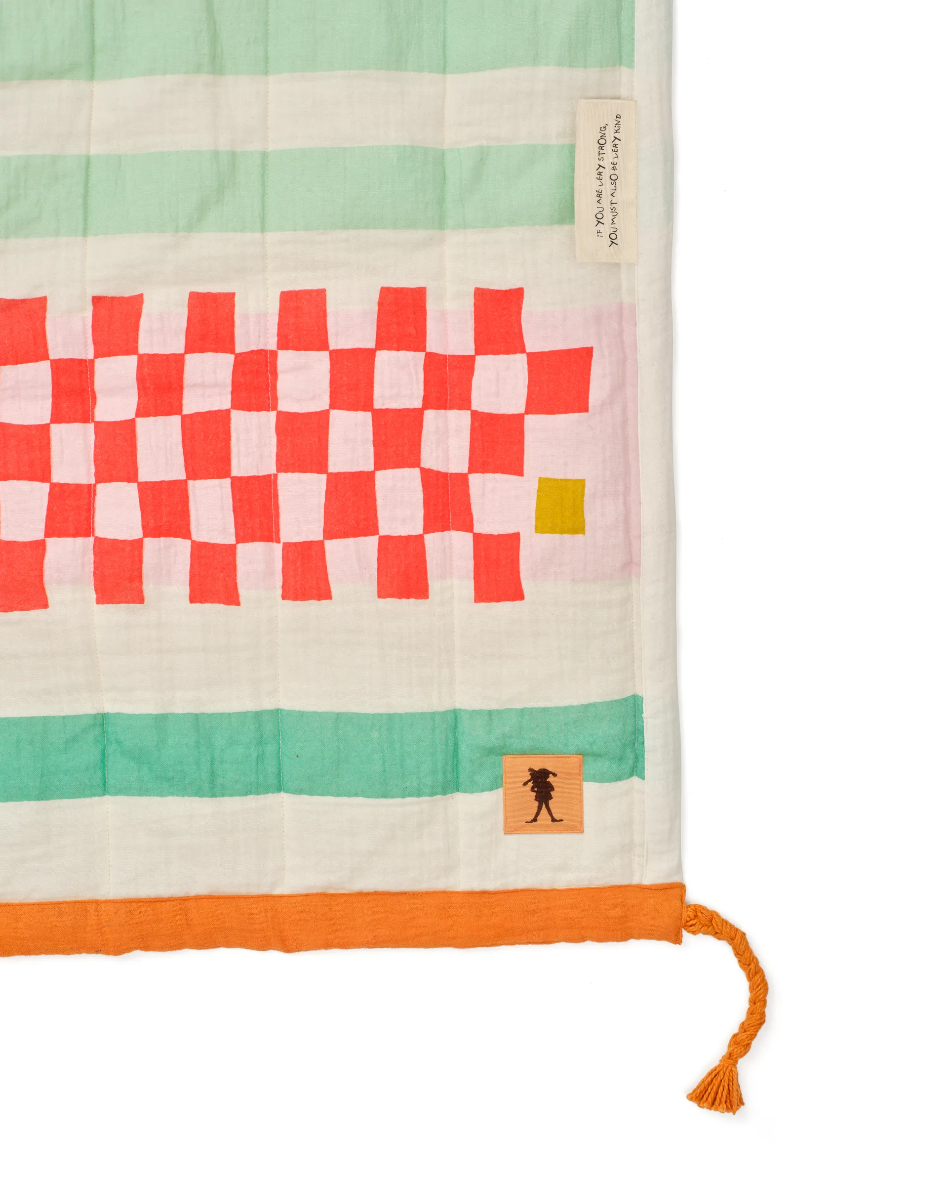 Pippi plaid 130×170 cm, Flerfarvet Kid's Concept