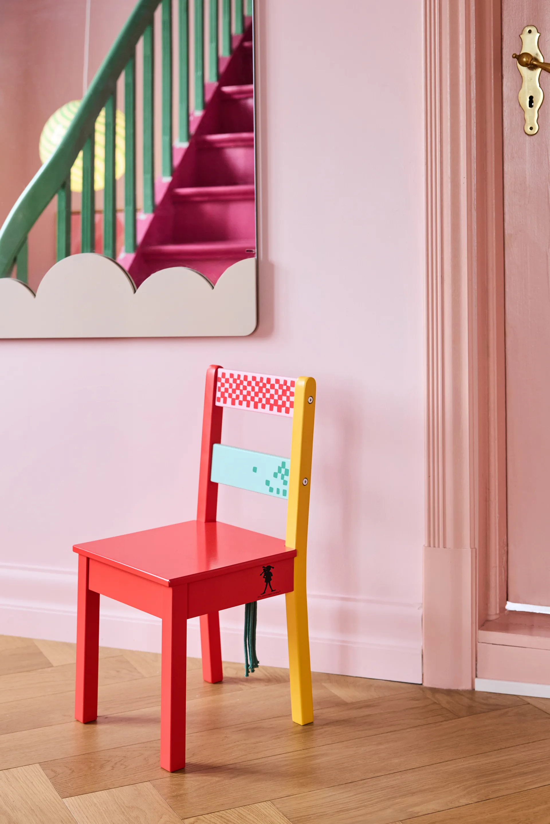Pippi stol, Flerfarvet Kid's Concept