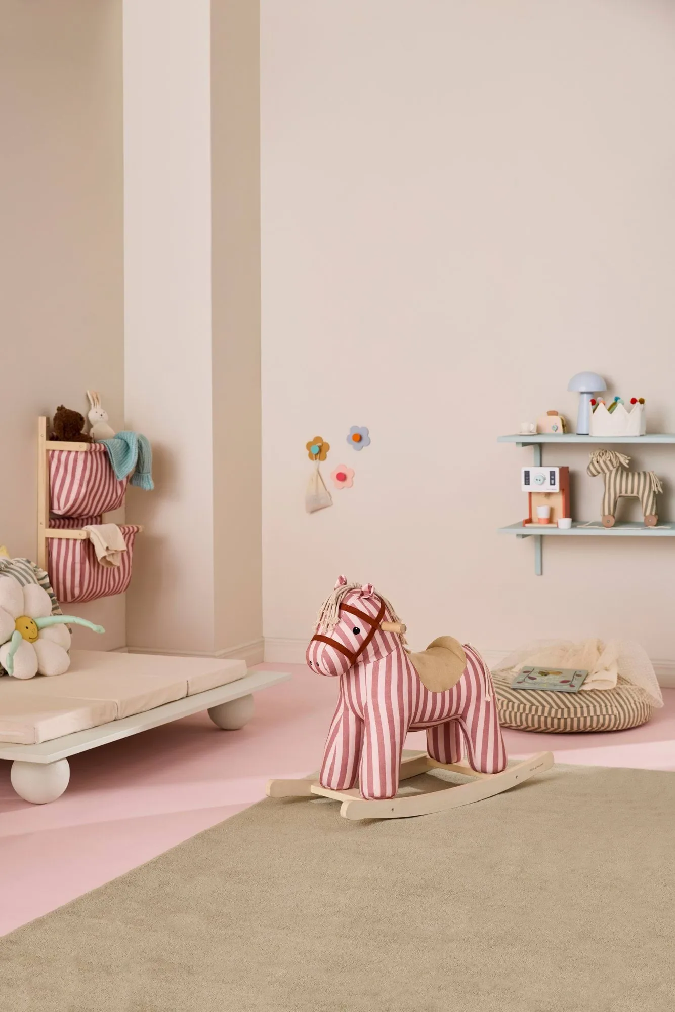 Posehylde rand, Brunrosa, 40x19x60 cm Kid's Concept