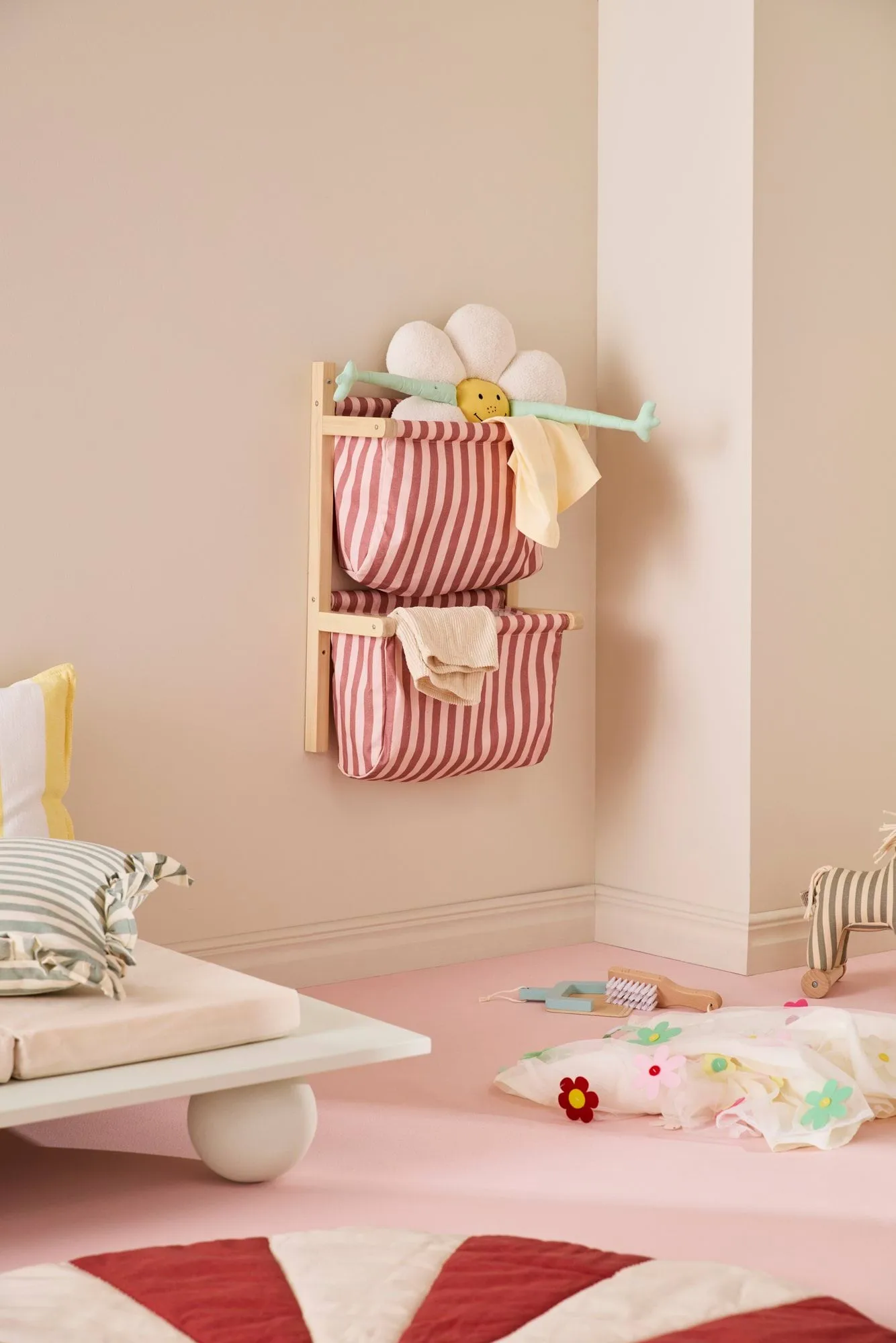Posehylde rand, Brunrosa, 40x19x60 cm Kid's Concept