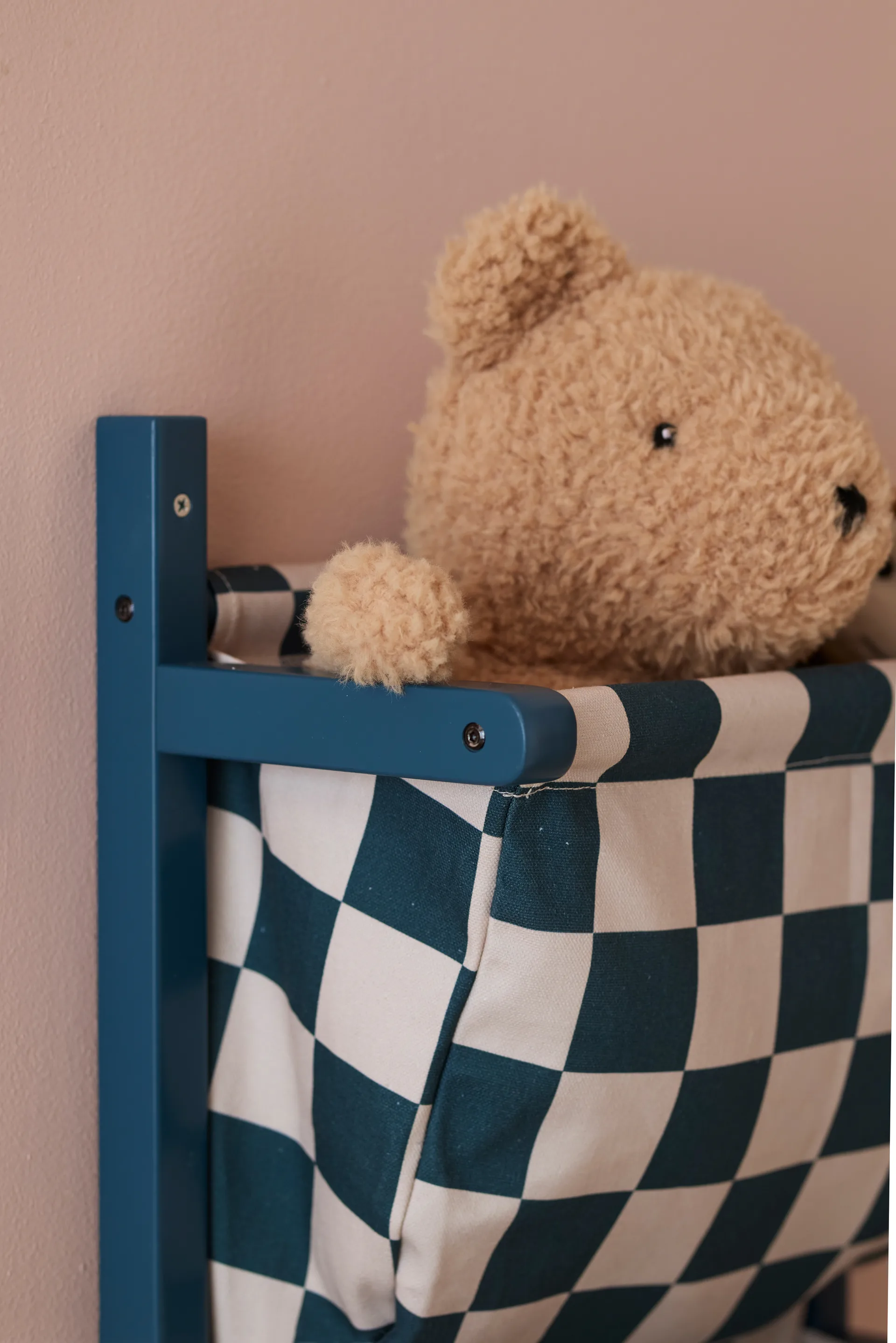 Posereol med ruder, Blågrøn, 40x19x60 cm Kid's Concept