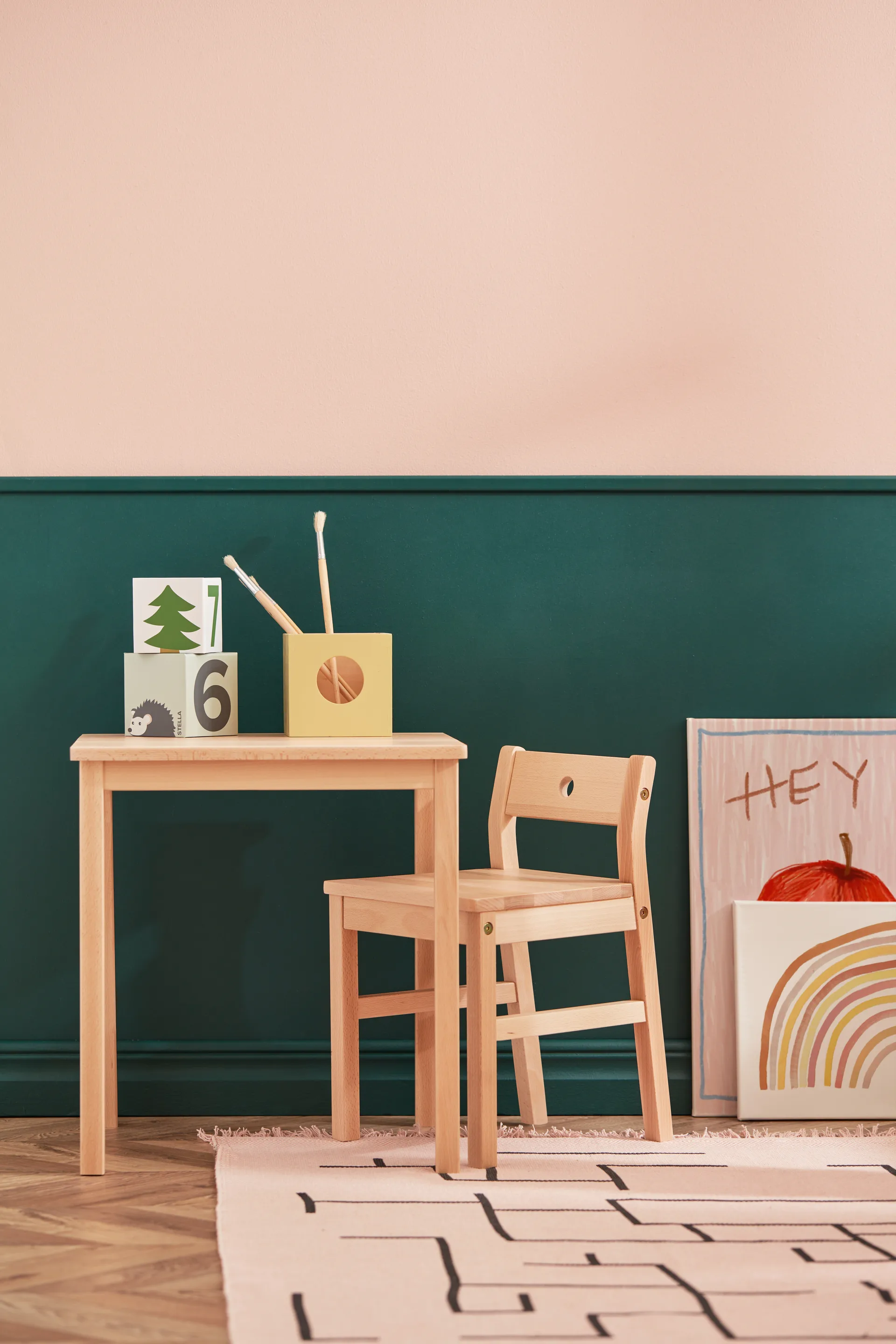 Saga blonde stol, Bøg Kid's Concept