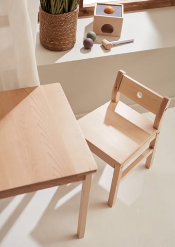 Saga blonde stol - Bøg - Kid's Concept