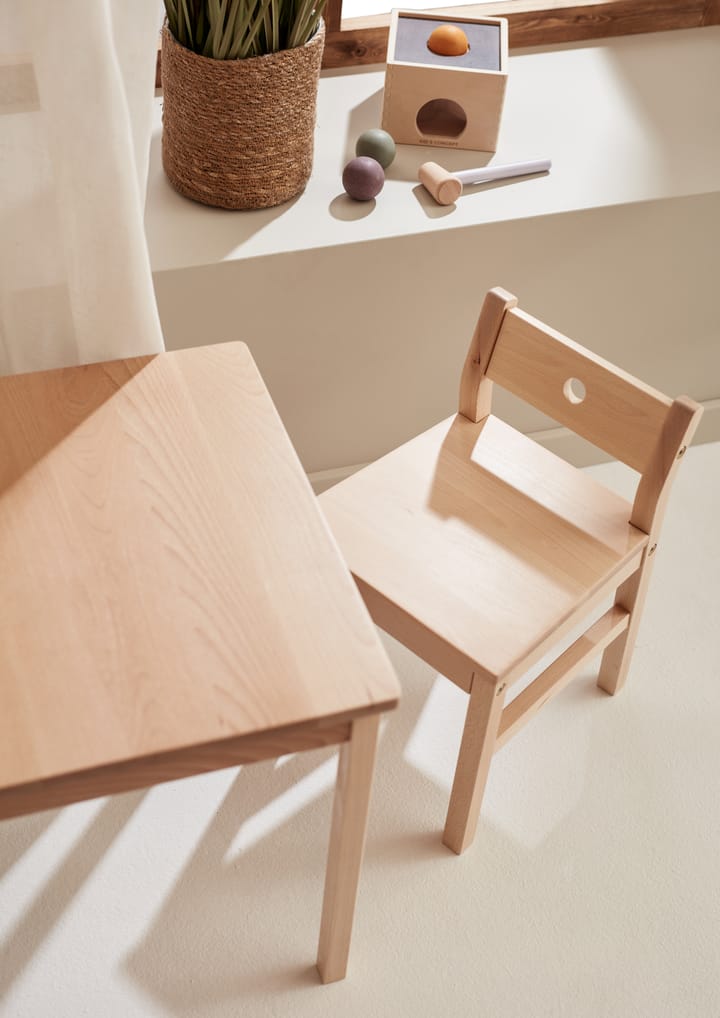 Saga blonde stol, Bøg Kid's Concept