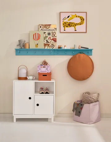 Star hylde med kroge - Turkis - Kid's Concept