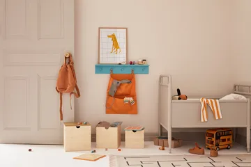 Star hylde med kroge - Turkis - Kid's Concept