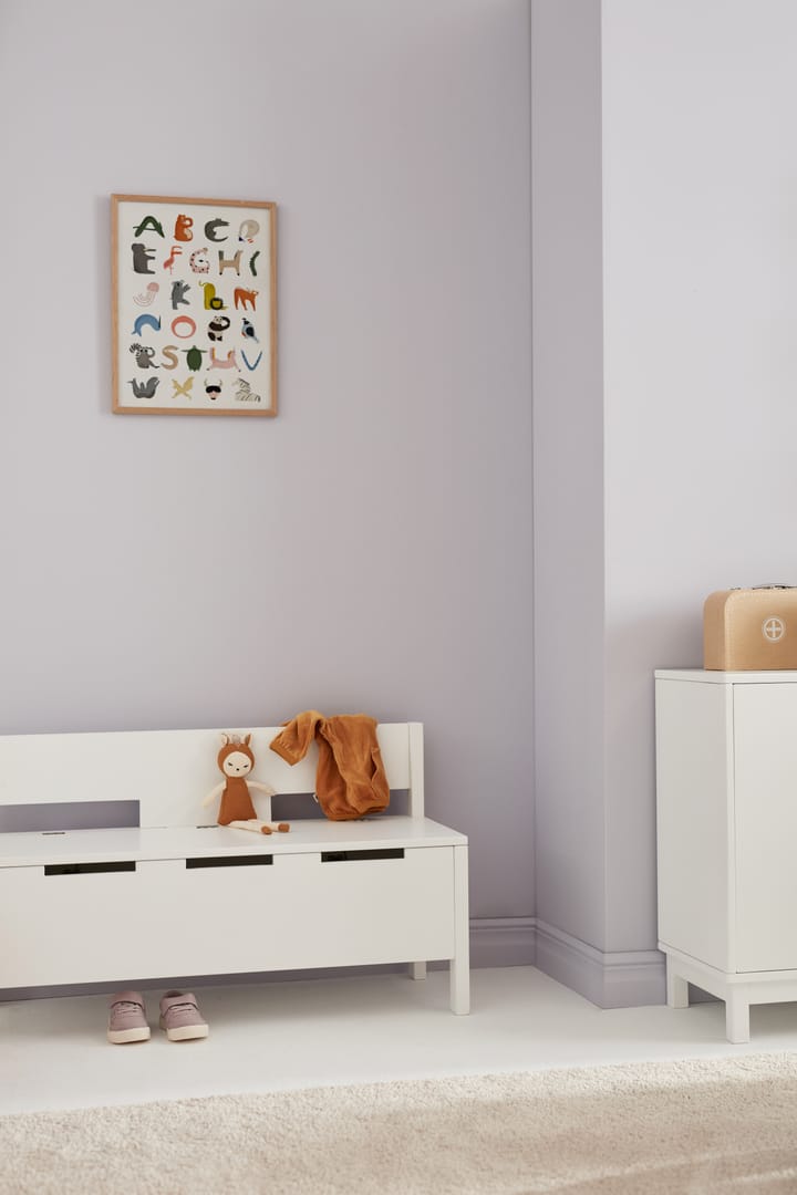 Star sofa med opbevaring, Hvid Kid's Concept