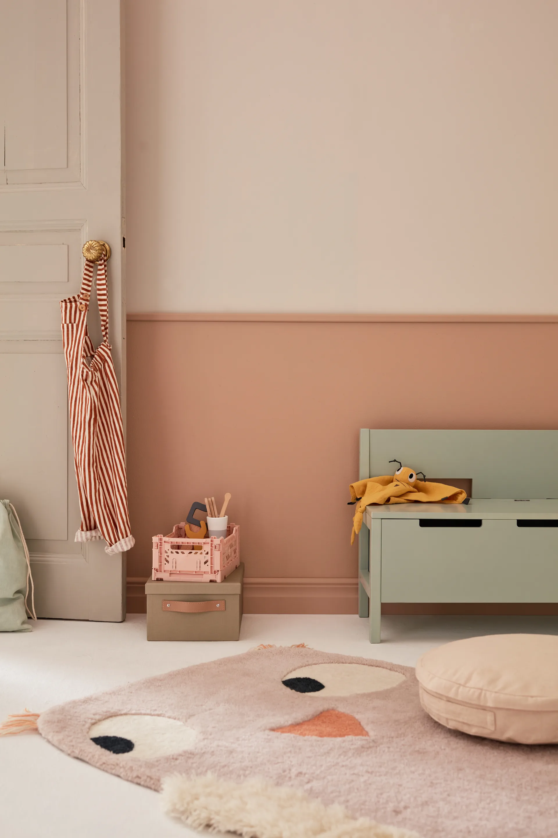 Star sofa med opbevaring, Lysegrøn Kid's Concept