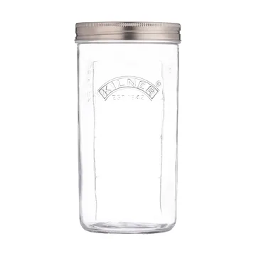 Kilner fermenteringssæt - Klar-rustfrit stål, 1 l - Kilner