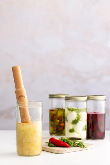 Kilner fermenteringsstampe - Lyst træ - Kilner