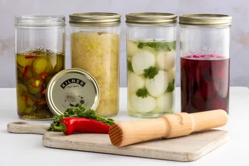 Kilner fermenteringsstampe - Lyst træ - Kilner