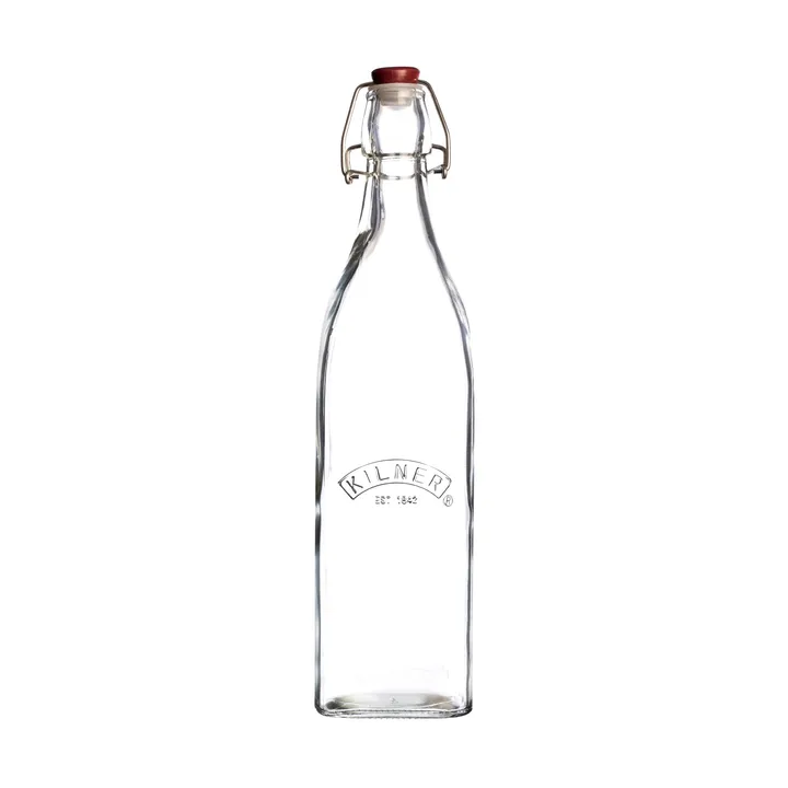 Kilner flaske med bøjle - Klar, 1 l - Kilner