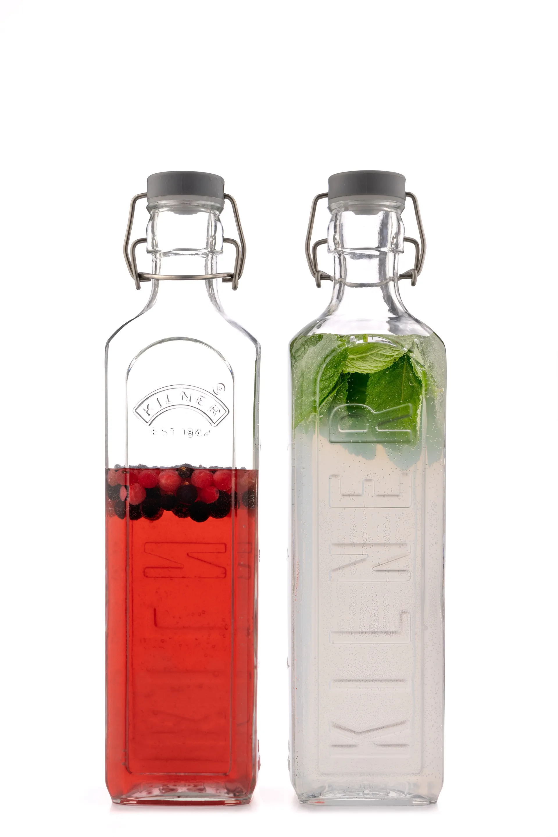 Kilner flaske med bøjle, Klar, 1 l Kilner