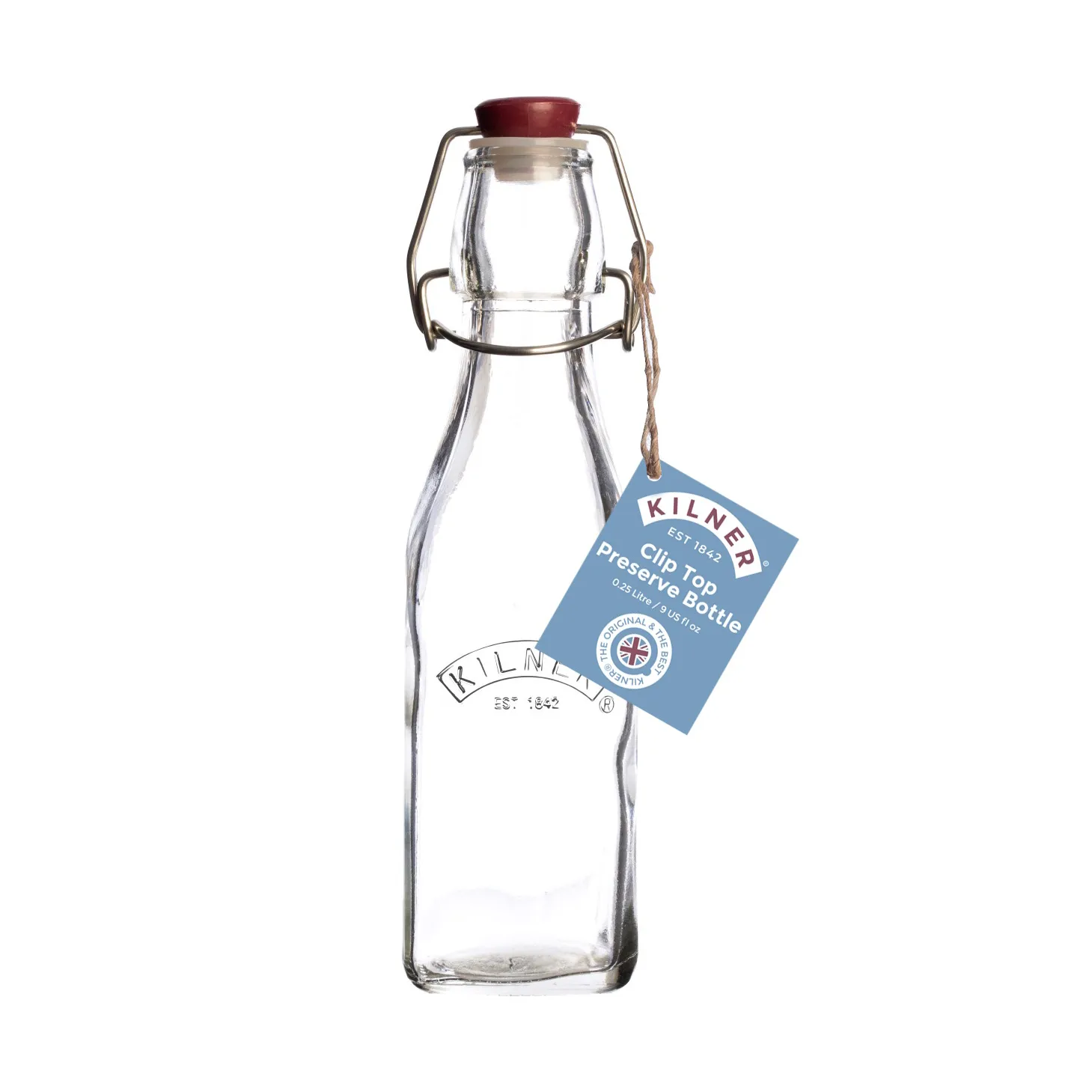 Kilner flaske med bøjle, Klar, 250 ml Kilner
