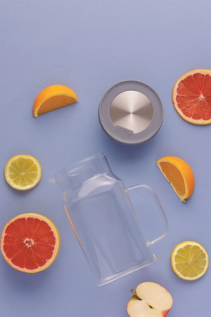 Kilner FRESH kande, Klar-grå, 1,2 l Kilner