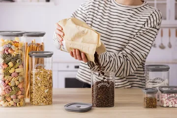 Kilner FRESH opbevaringskrukke - Klar-grå, 1 l - Kilner