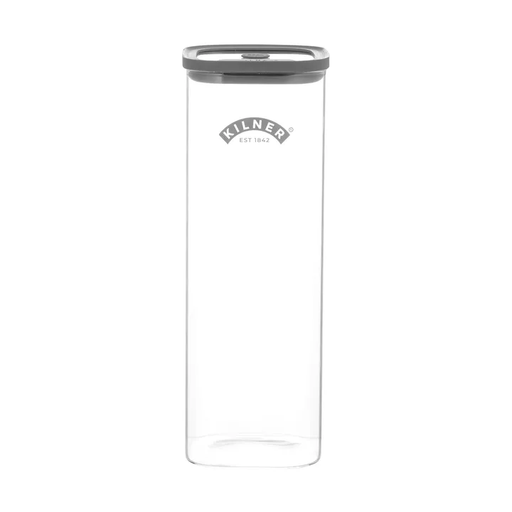 Kilner FRESH opbevaringskrukke - Klar-grå, 2 l - Kilner