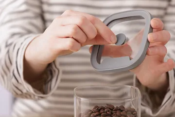 Kilner FRESH opbevaringskrukke - Klar-grå, 3,5 l - Kilner
