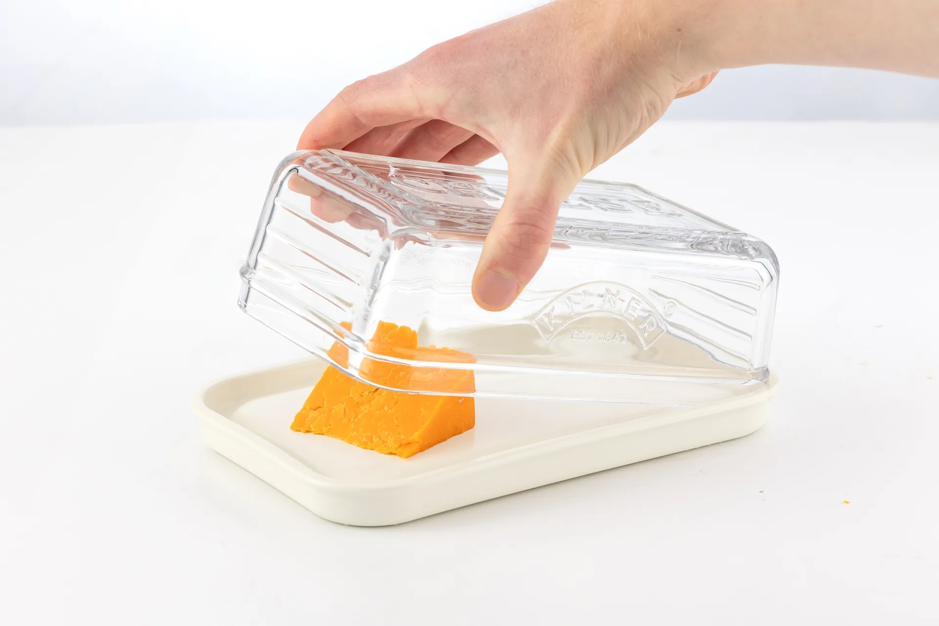 Kilner osteforvaring, Klar-hvid Kilner