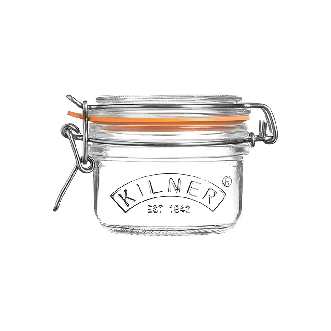 Kilner rund dåse med bøjle, Klar, 125 ml Kilner
