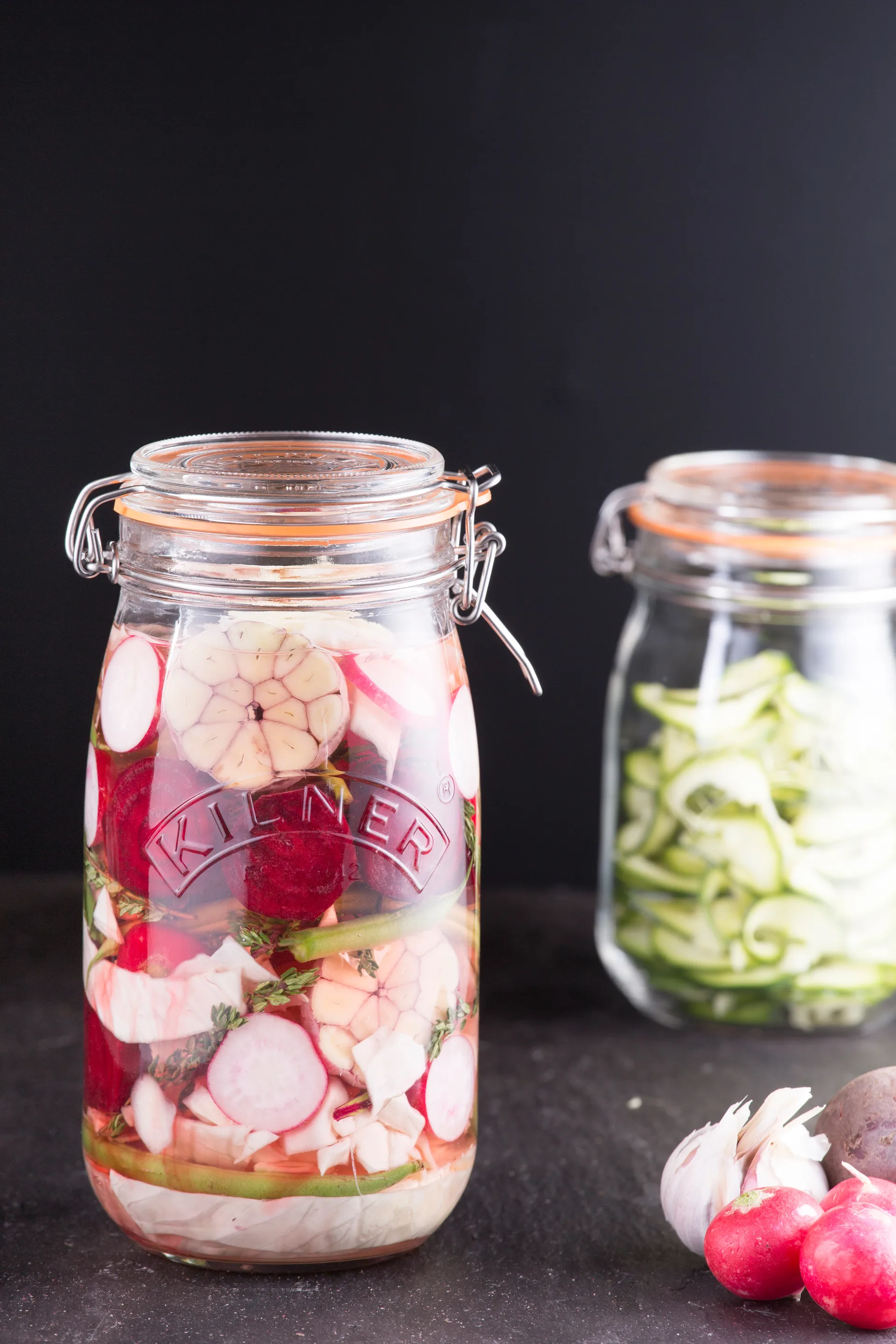 Kilner rund dåse med bøjle, Klar, 1,5 L Kilner
