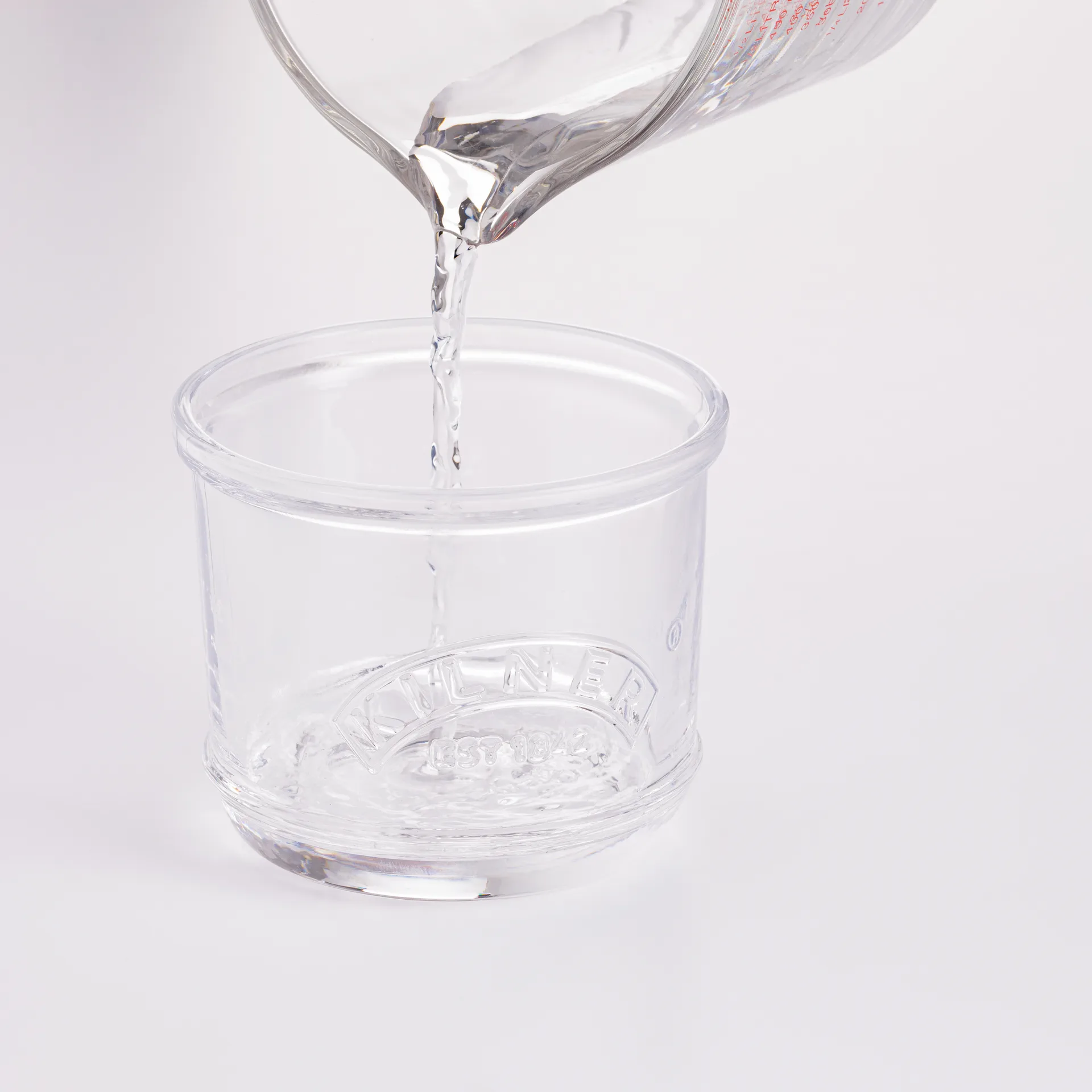 Kilner smørklokke, Klar Kilner
