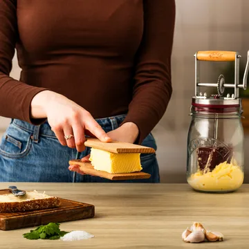 Kilner smørkniv - Lyst træ, 2 stk. - Kilner