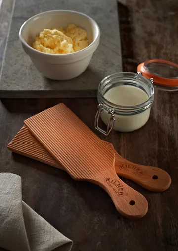 Kilner smørkærner - Klar-rød, 1 l - Kilner