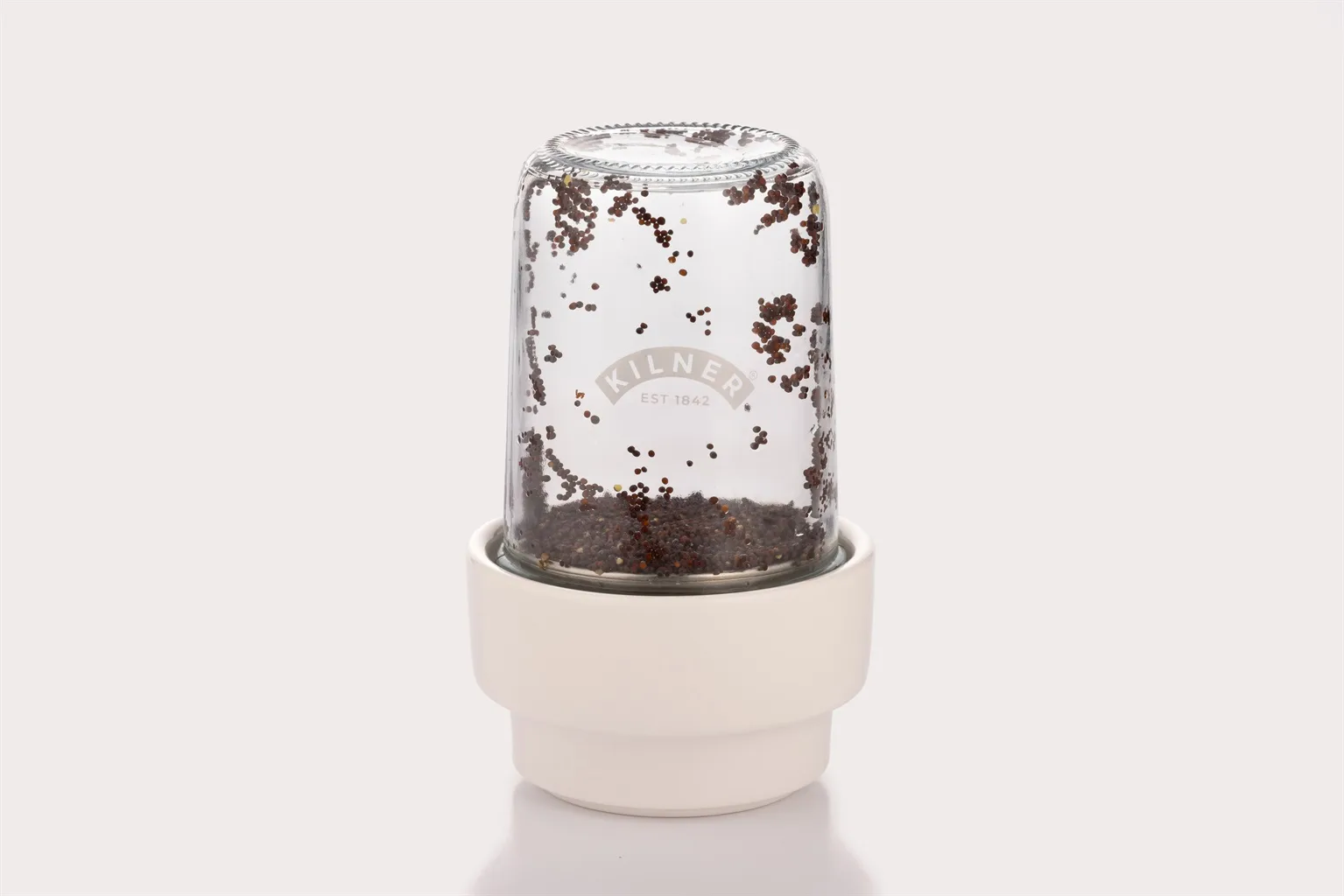 Kilner spiresæt, Klar-hvid, 500 ml Kilner
