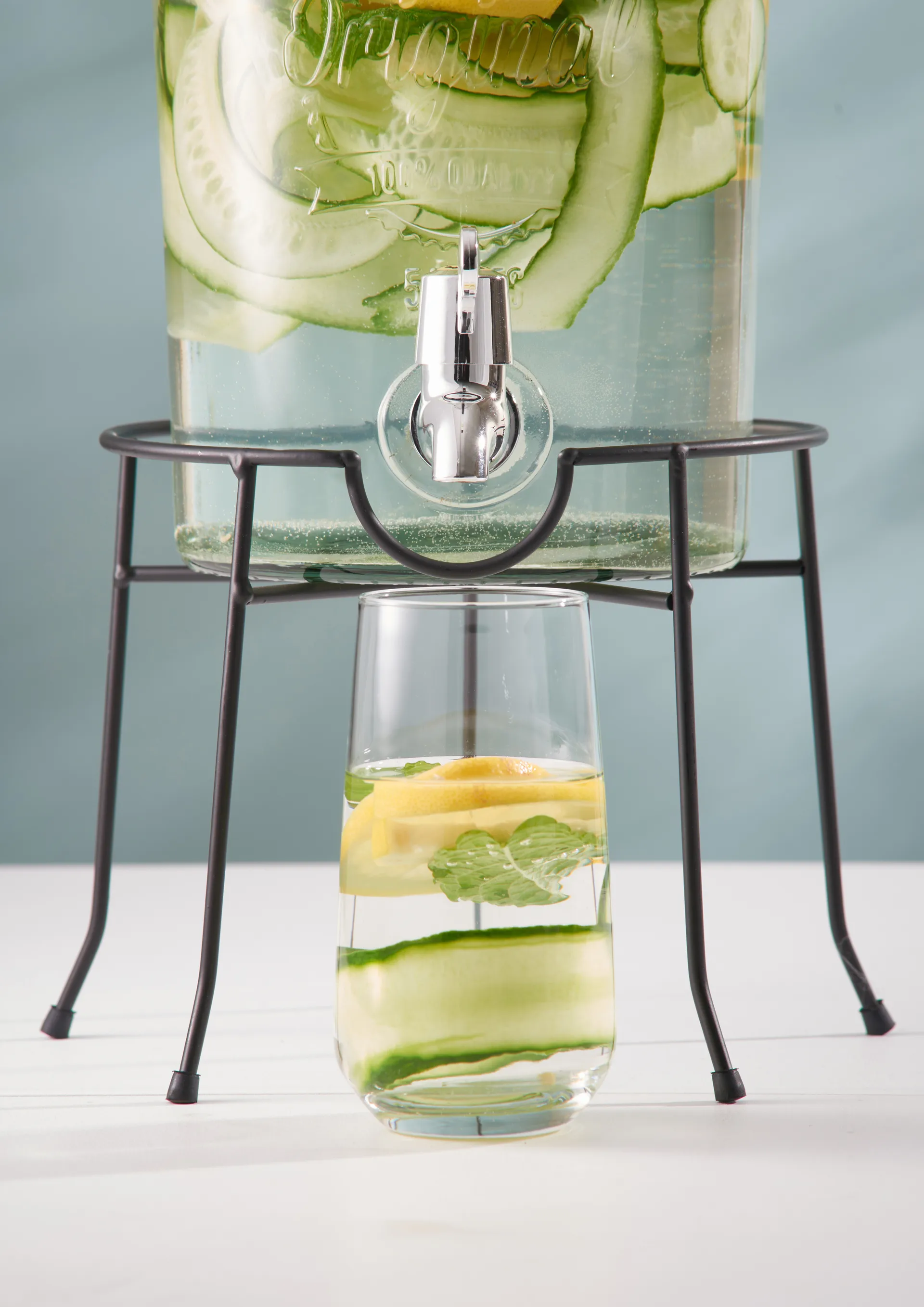 Kilner stativ til drikkedispenser, Sort Kilner