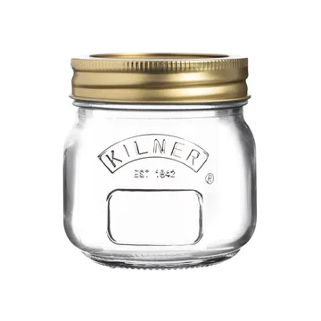 Kilner sylteglas rund - Klar-guld, 250 ml - Kilner