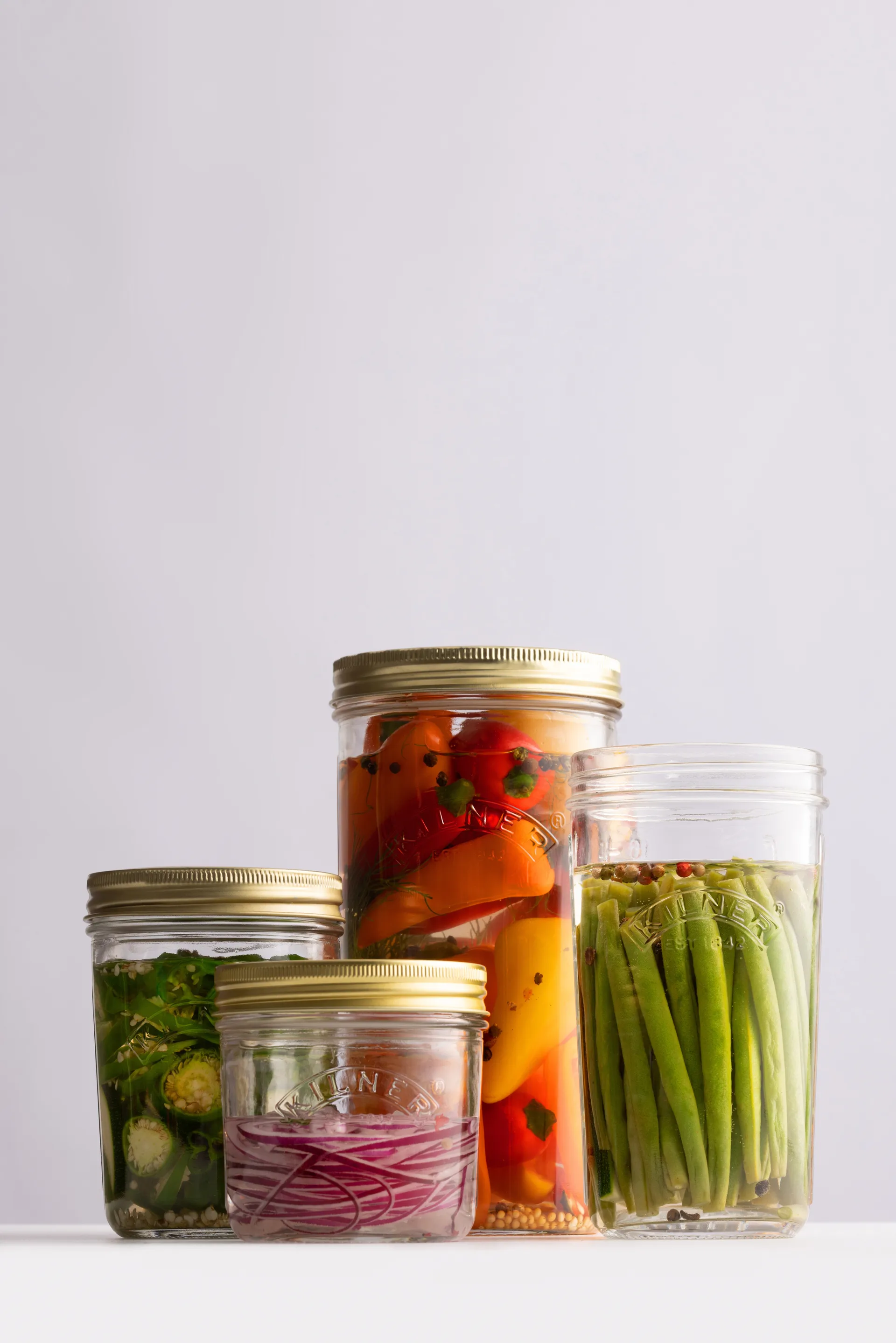 Kilner WIDE sylteglas, Klar-guld, 200 ml Kilner