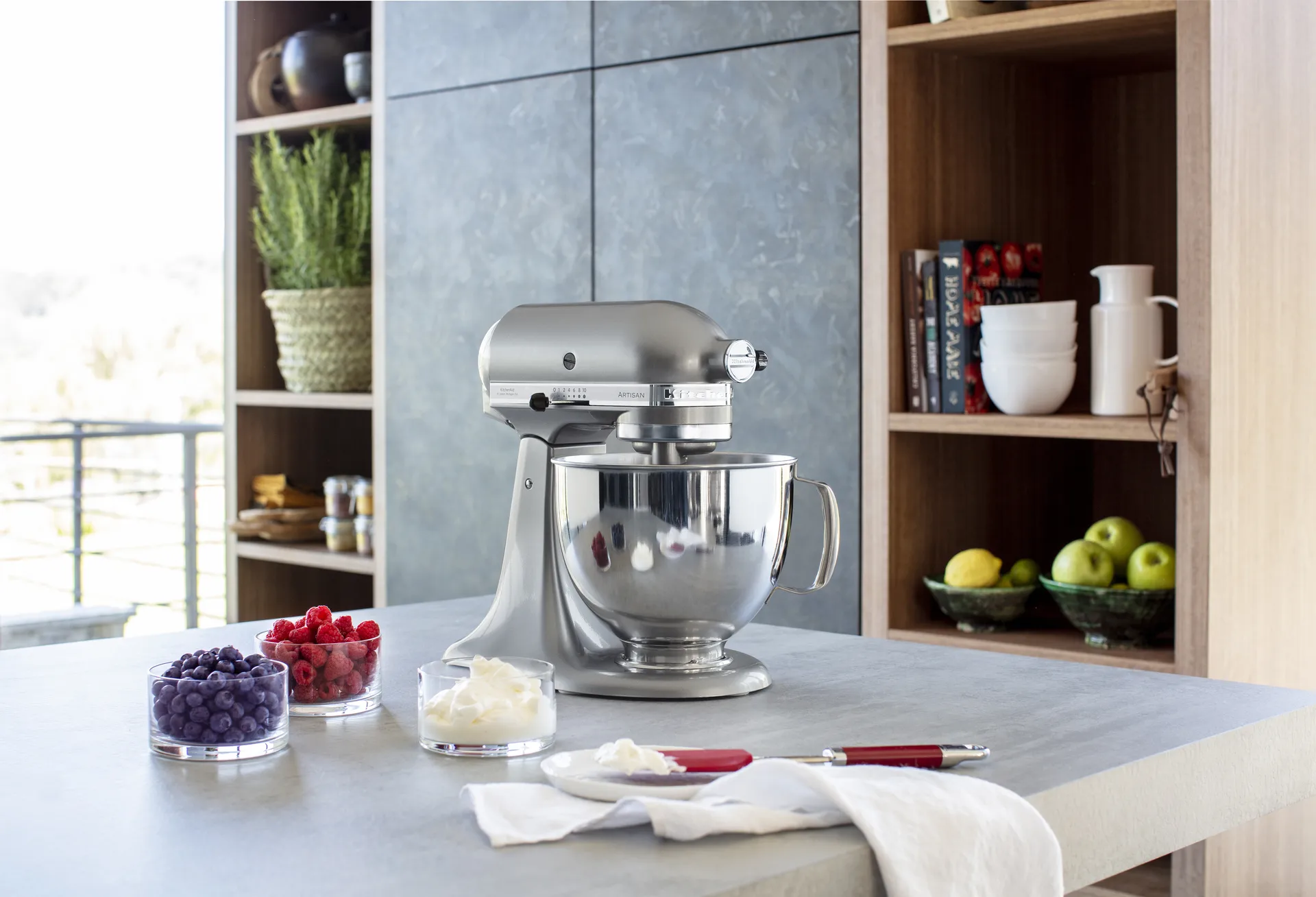 Artisan 5KSM125 køkkenmaskine 4,8 l, Contour silver KitchenAid