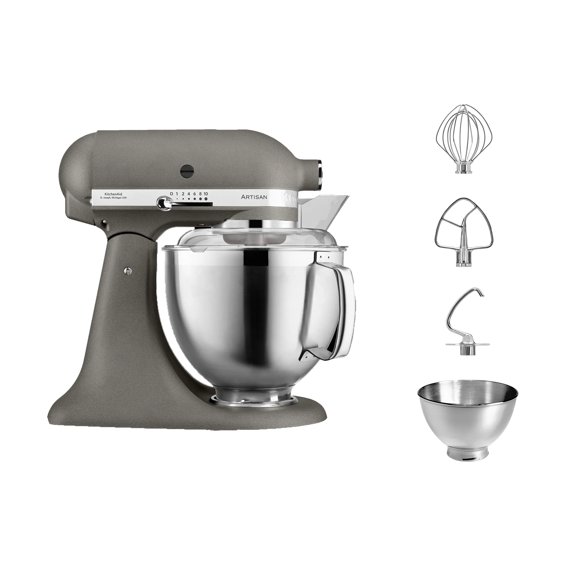 Artisan 5KSM185 køkkenmaskine premium 4,8 L, Imperial grey KitchenAid