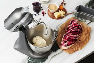 Artisan 5KSM185 køkkenmaskine premium 4,8 L - Medallion silver - KitchenAid