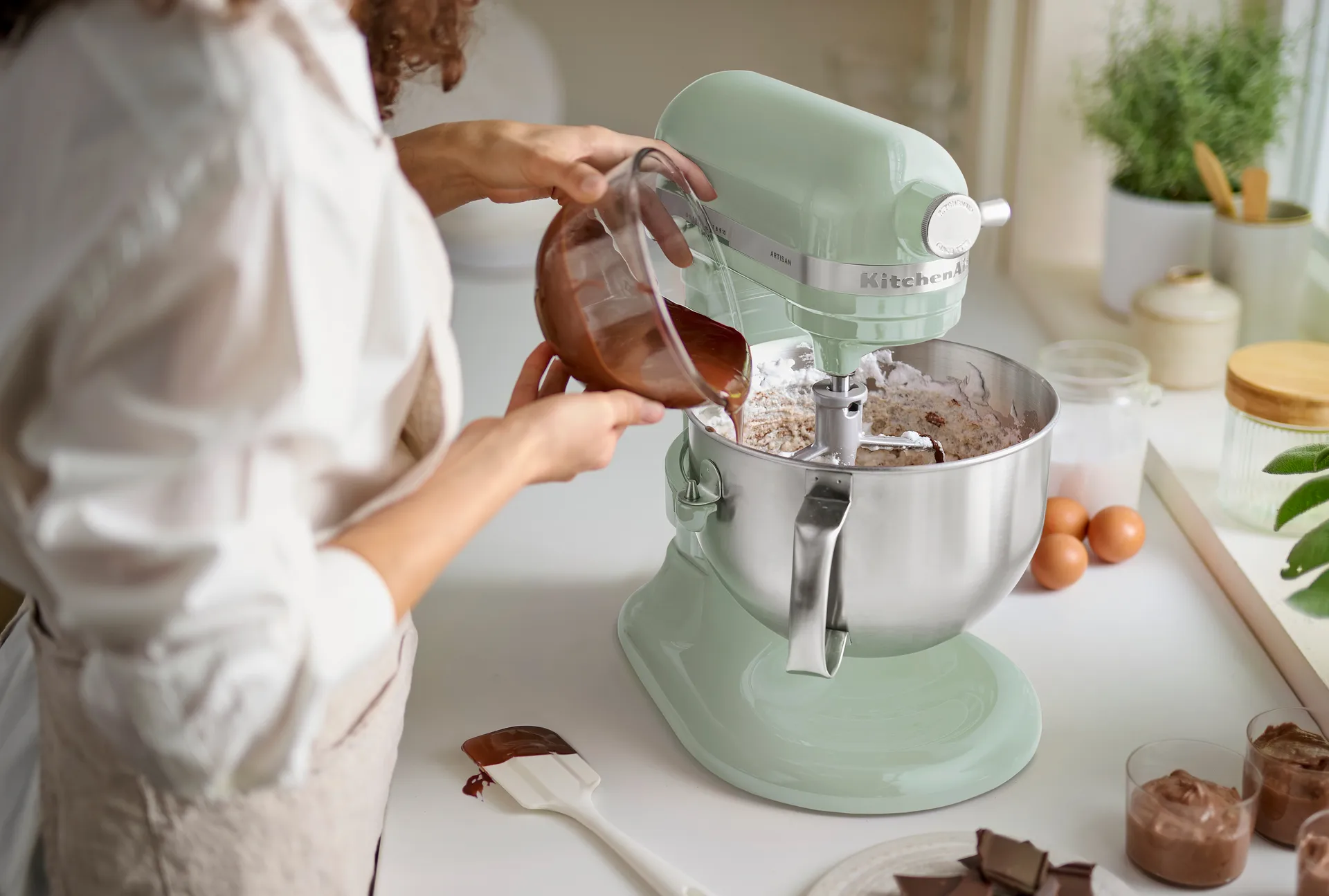 Artisan 5KSM60 køkkenmaskine med løftearm 5,6 L, Pistachio KitchenAid