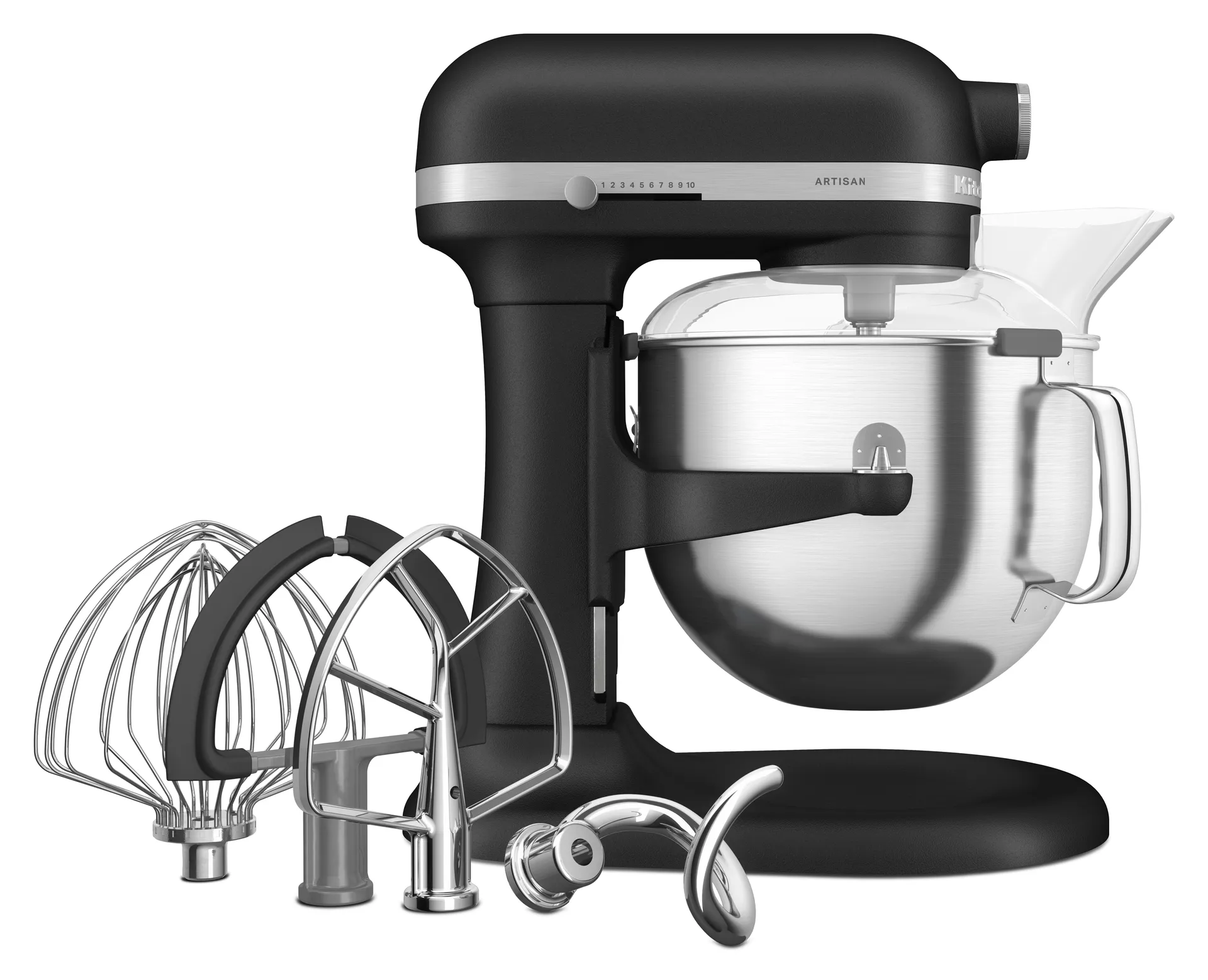 Artisan 5KSM70 køkkenmaskine med løftearm 6,6 L, Cast iron black KitchenAid