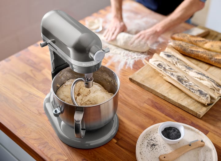 Artisan 5KSM70 køkkenmaskine med løftearm 6,6 L, Contour silver KitchenAid