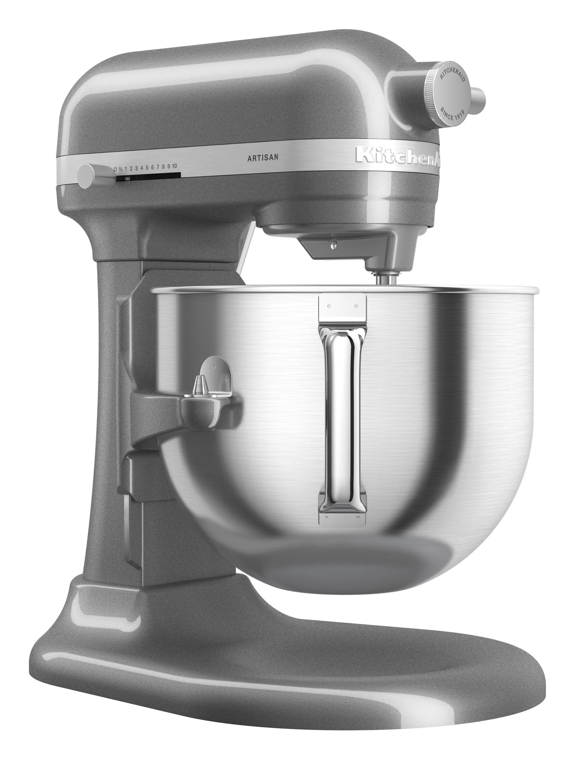 Artisan 5KSM70 køkkenmaskine med løftearm 6,6 L, Medallion silver KitchenAid