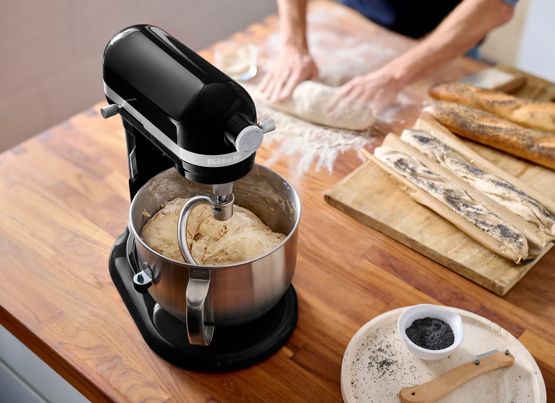 Artisan 5KSM70 køkkenmaskine med løftearm 6,6 L, Onyx black KitchenAid
